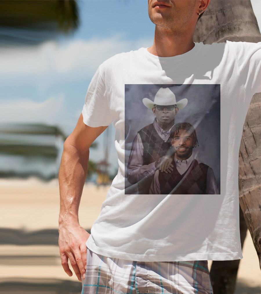 Deion Sanders And Shedeur Sanders Step Brothers Cowpoke T-Shirt