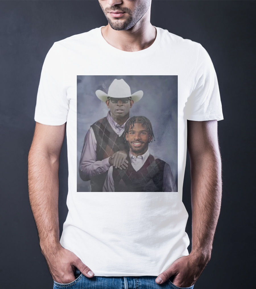 Deion Sanders And Shedeur Sanders Step Brothers Cowpoke T-Shirt