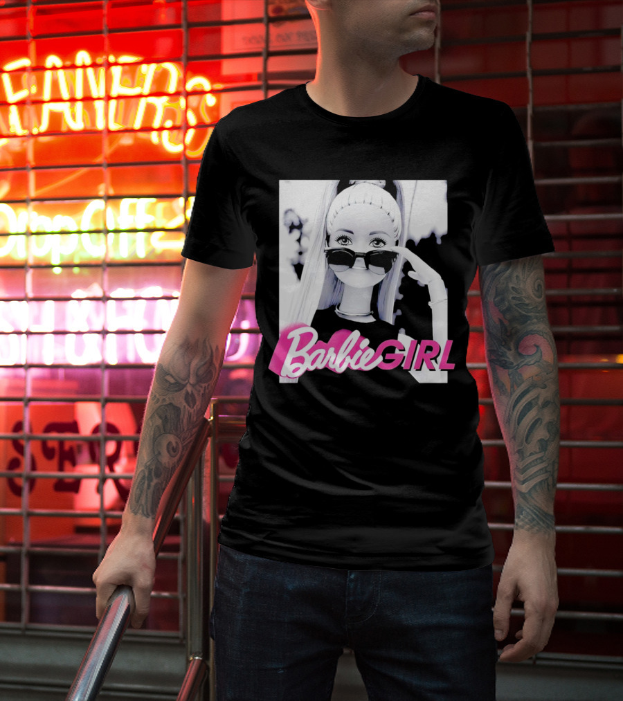 Barbie Girl Sunglasses Doll Iconic Fashion T-Shirt