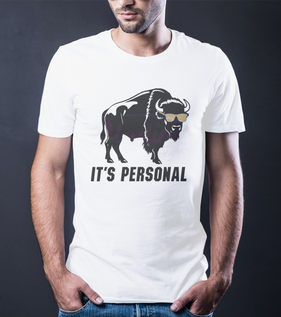 Colorado Buffaloes It's Personal Buffalo With Sunglasses T-Shirt