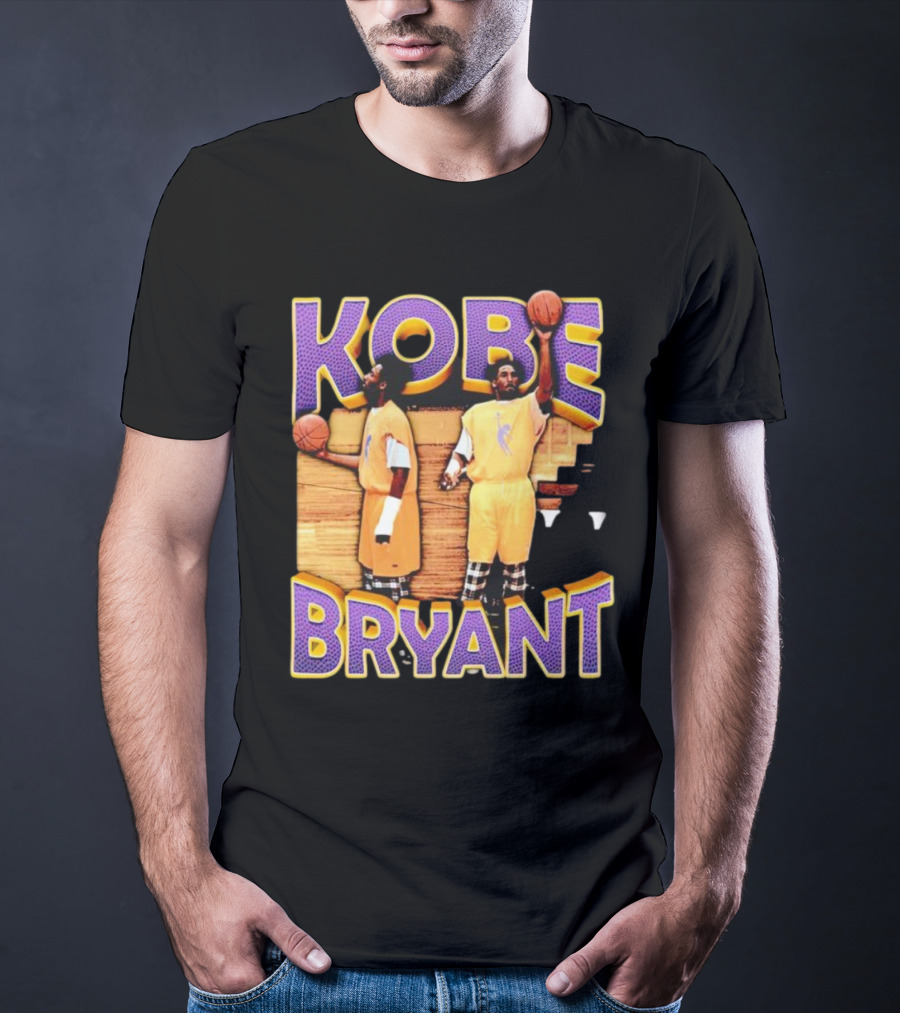 Kobe Bryant Basketball Dual Pose Dreams Matching Set T-Shirt