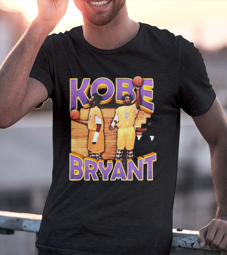 Kobe Bryant Basketball Dual Pose Dreams Matching Set T-Shirt