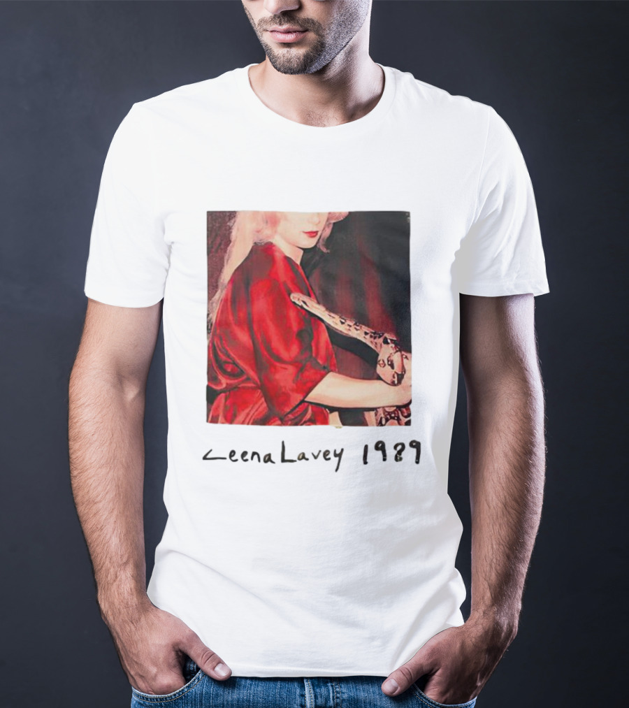 Zeena Lavey 1989 Red Robe Snake T-Shirt