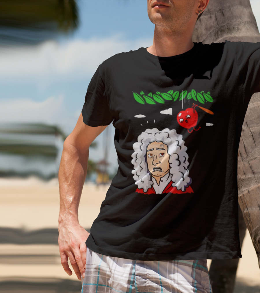 Extreme Gravity Apple Falling On Newton T-Shirt