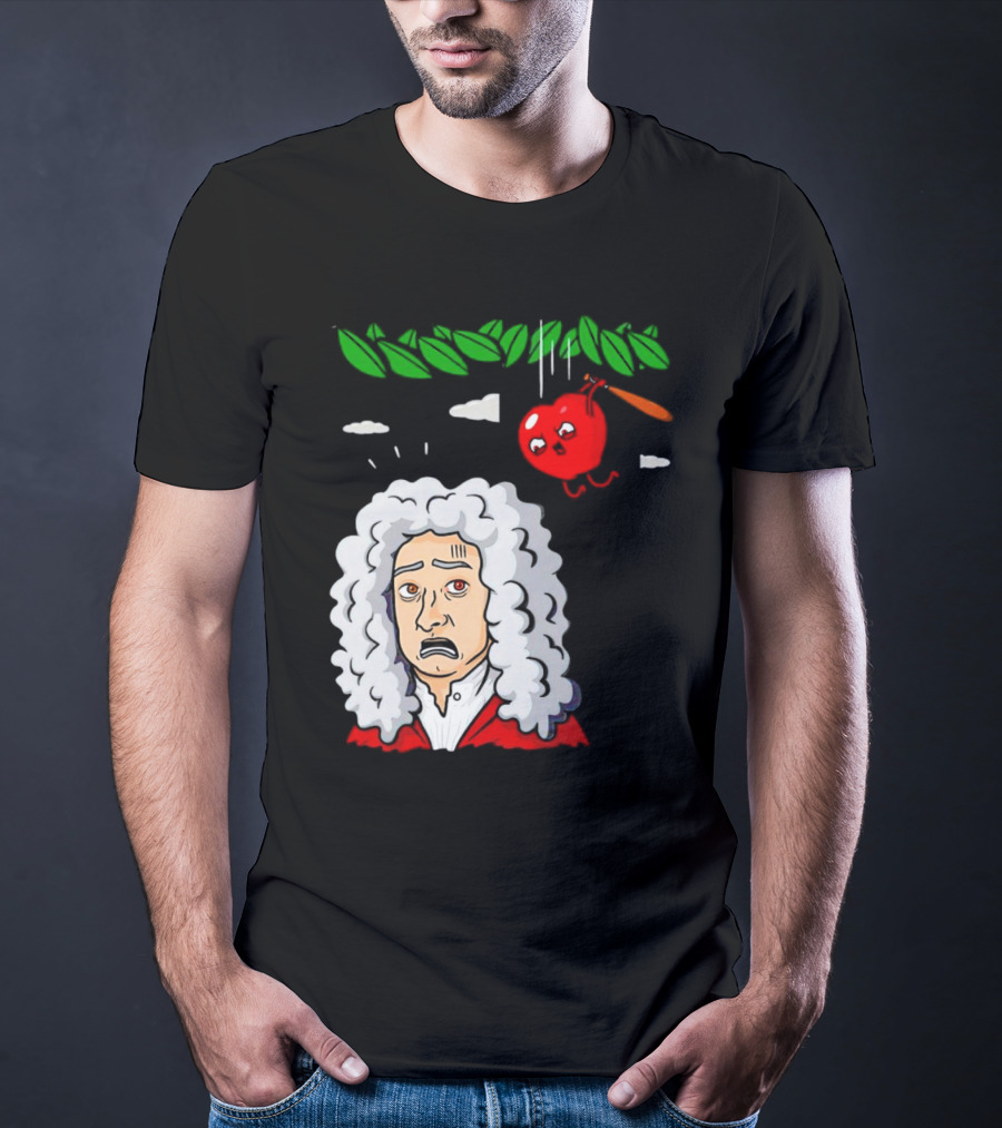 Extreme Gravity Apple Falling On Newton T-Shirt
