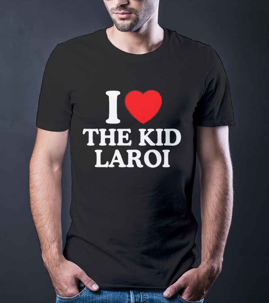 I Love The Kid Laroi Heart T-Shirt