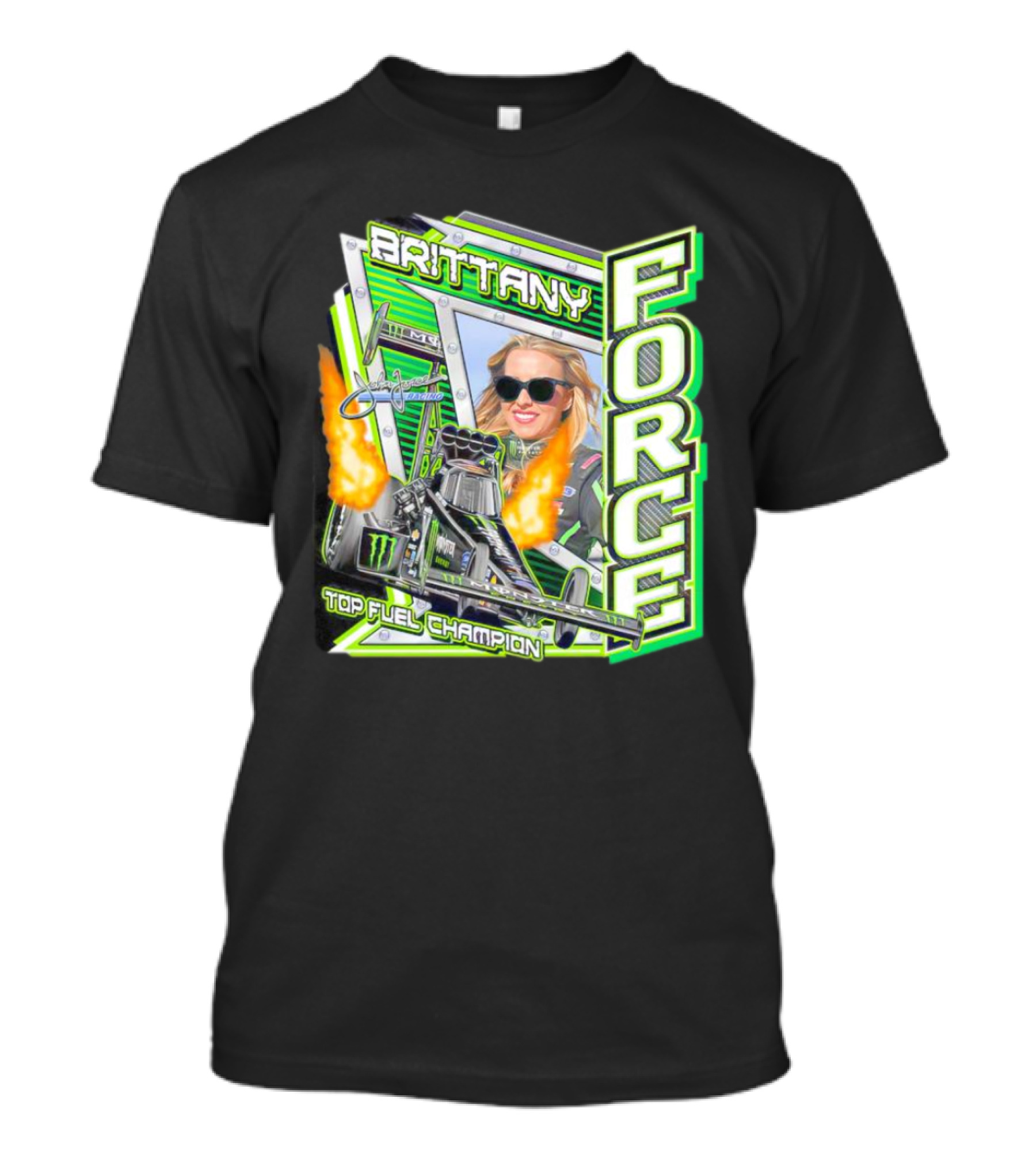 Brittany Force Top Fuel Champion Signature Racing T-Shirt