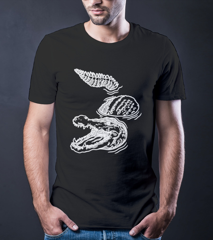 Let's Trip Alligator Spiral Tail T-Shirt