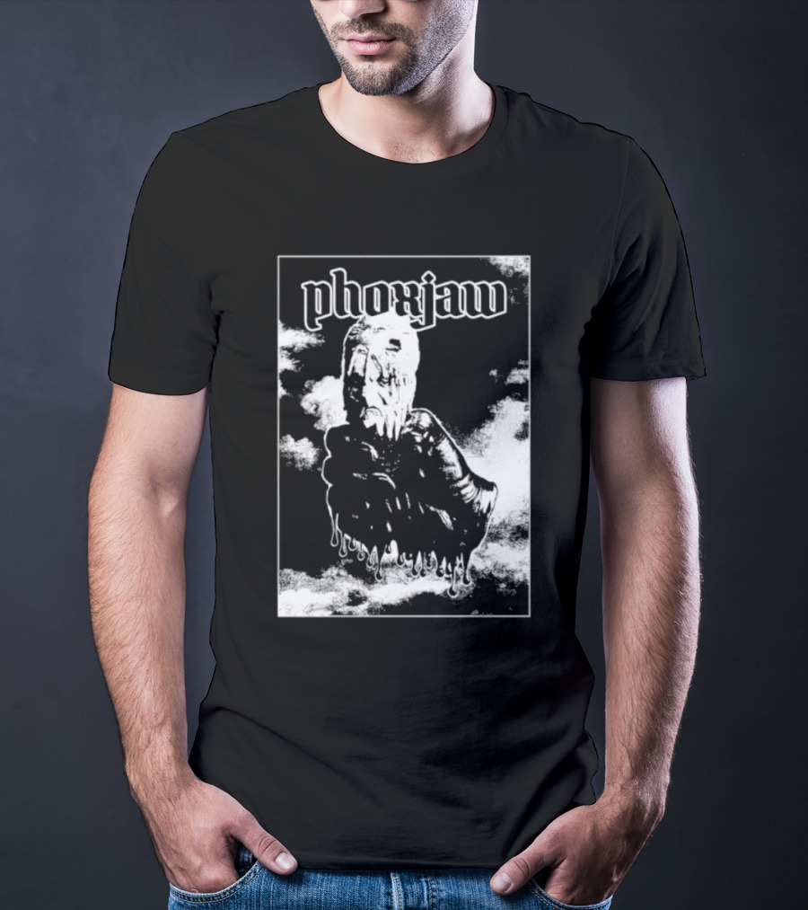 Phoxjaw Dripping Ice Cream Skull T-Shirt