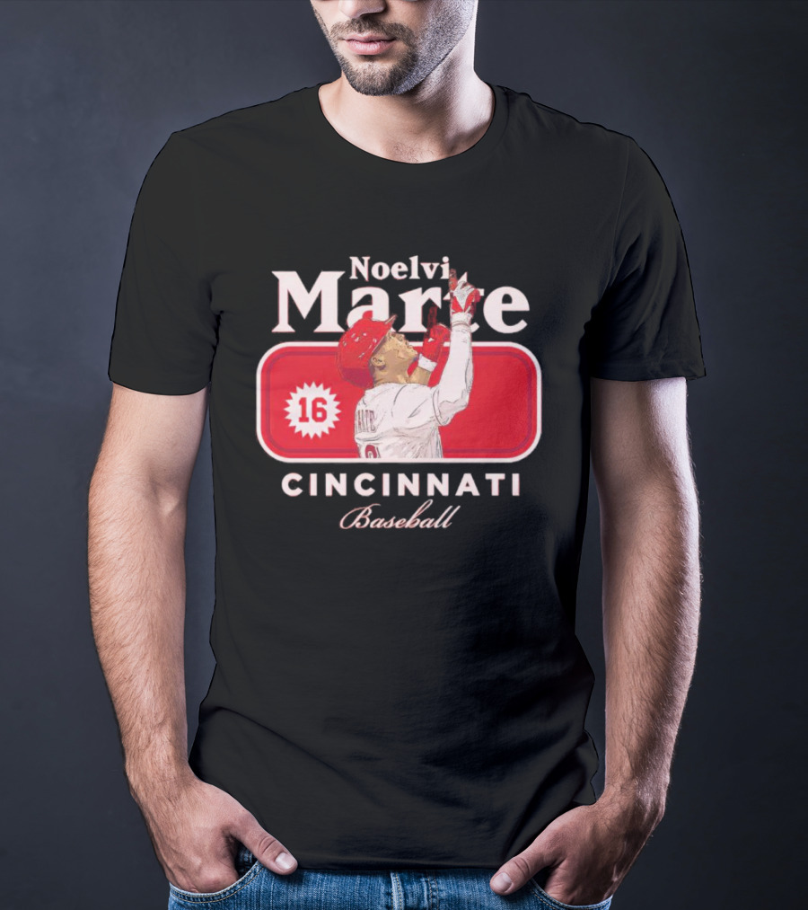 Noelvi Marte Cincinnati Baseball 16 T-Shirt