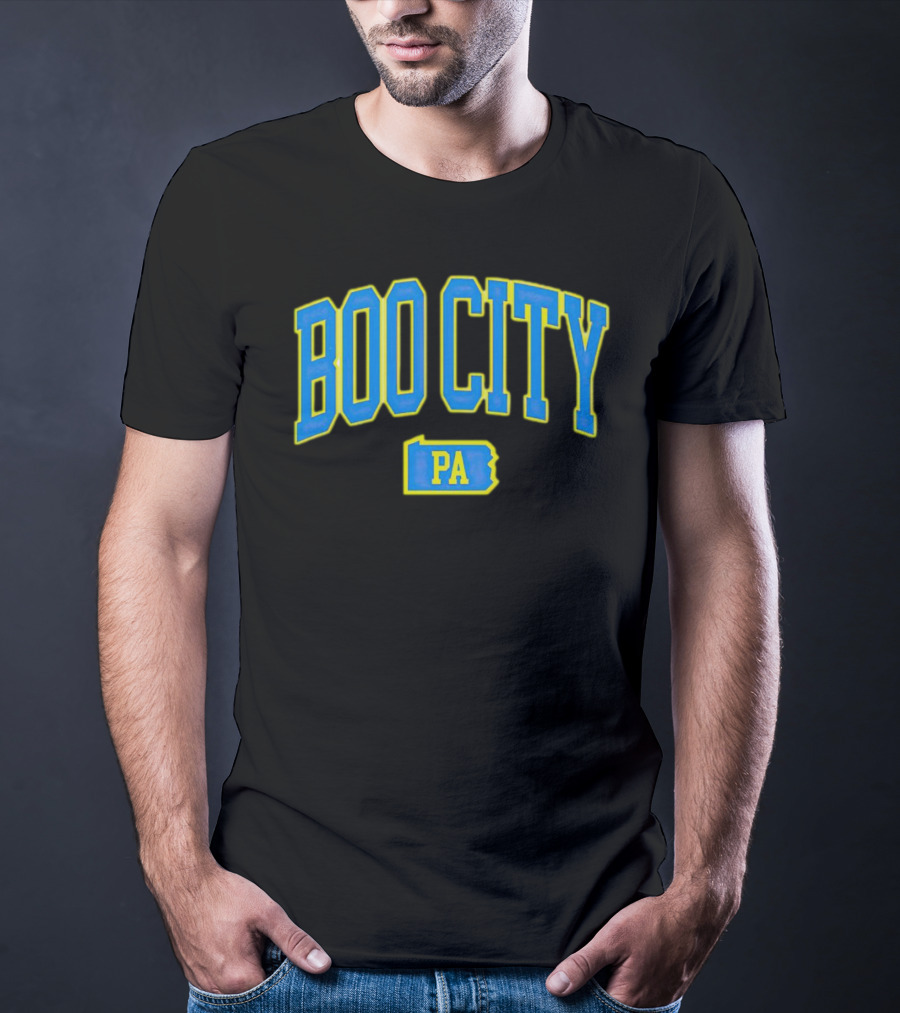 BOO CITY PA Philadelphia-Inspired Ghost T-Shirt