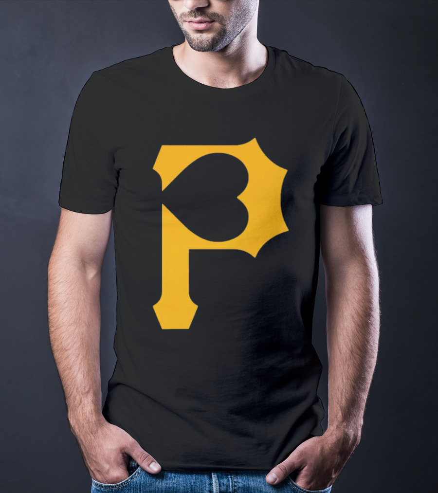 Heart Of Pittsburgh Pirates 'P' T-Shirt