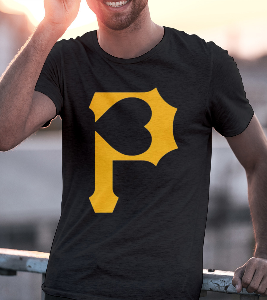 Heart Of Pittsburgh Pirates 'P' T-Shirt
