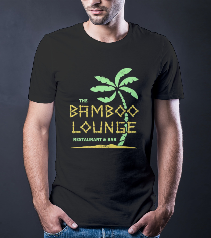 The Bamboo Lounge Restaurant And Bar Palm Tree T-Shirt
