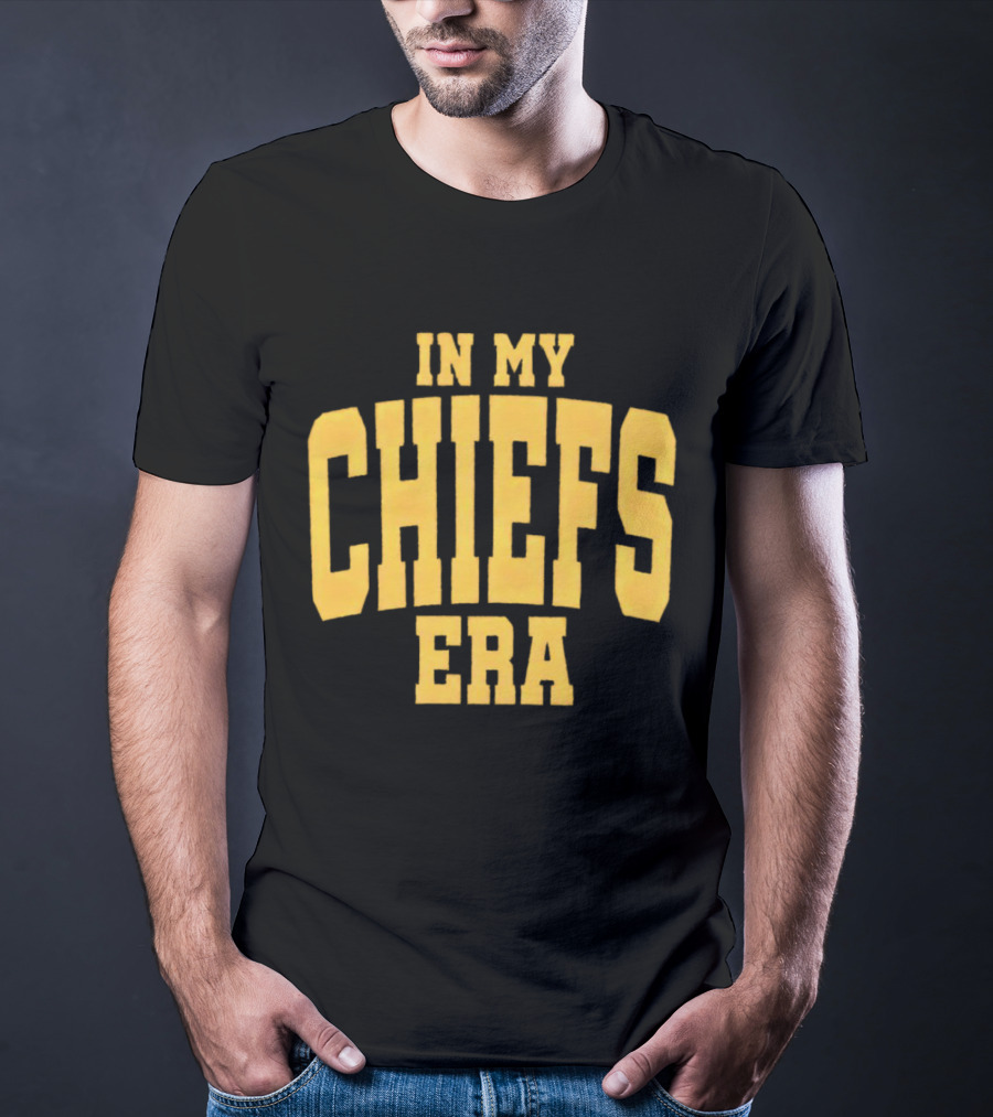 In My Chiefs Era Kansas City Football Fandom T-Shirt