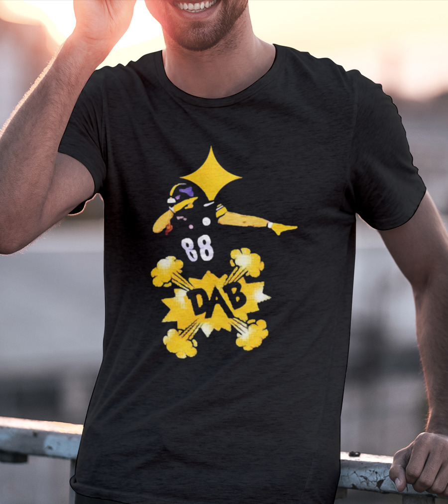 Steelers 88 Dabbing Dab T-Shirt