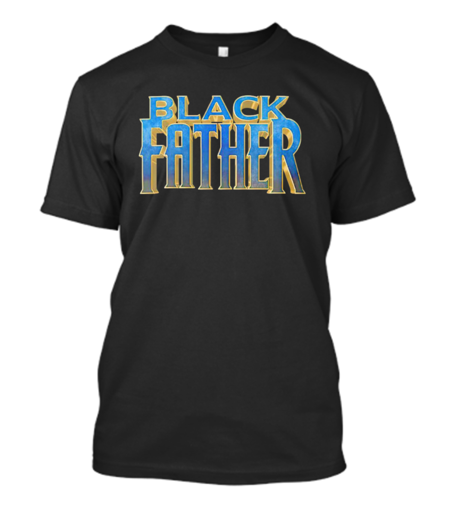 Black Panther Black Father T-Shirt