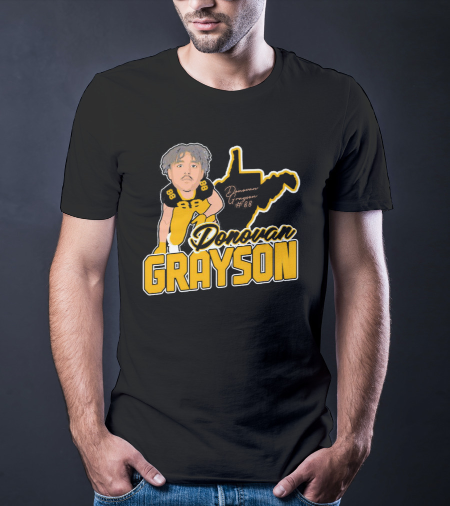 Donovan Grayson Caricature #88 Signature T-Shirt