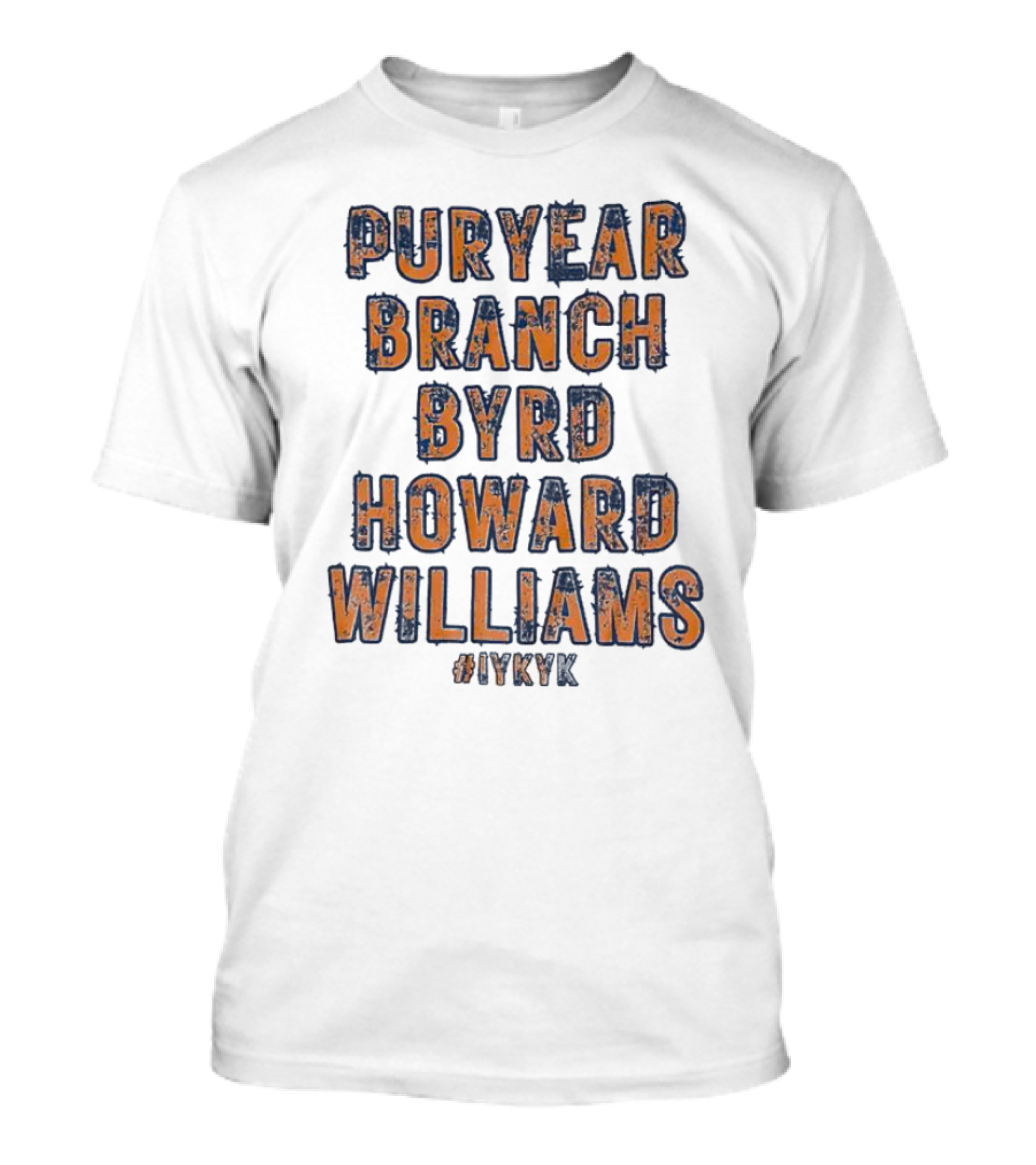 Puryear Branch Byrd Howard Williams #Pike T-Shirt