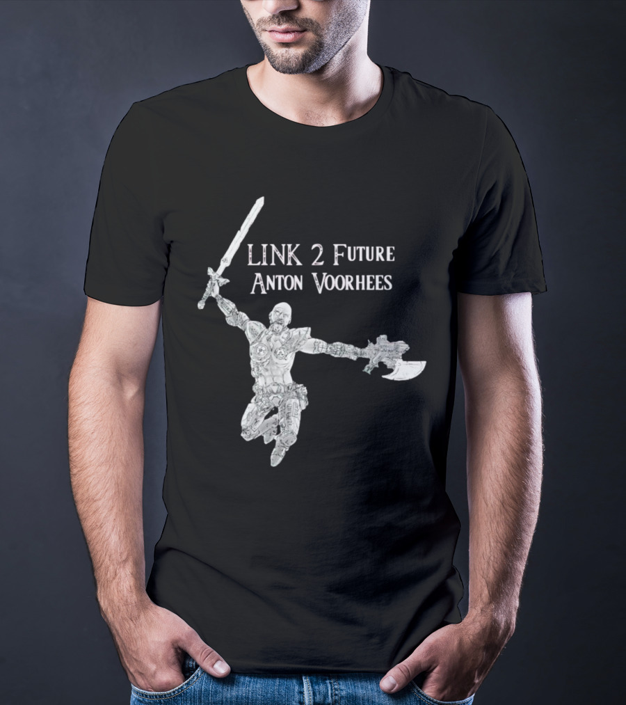 TriBorg Link 2 Future Anton Voorhees Sword And Axe Warrior T-Shirt