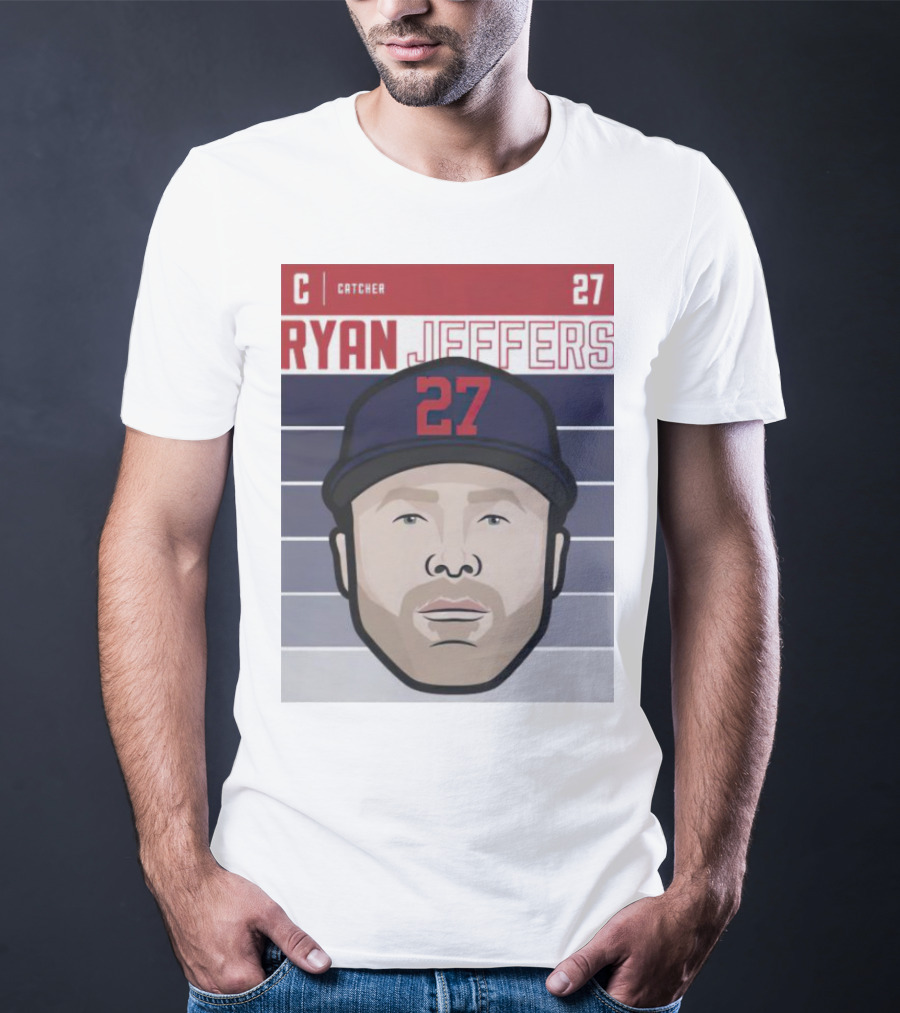 Ryan Jeffers C Catcher 27 Minnesota Twins T-Shirt
