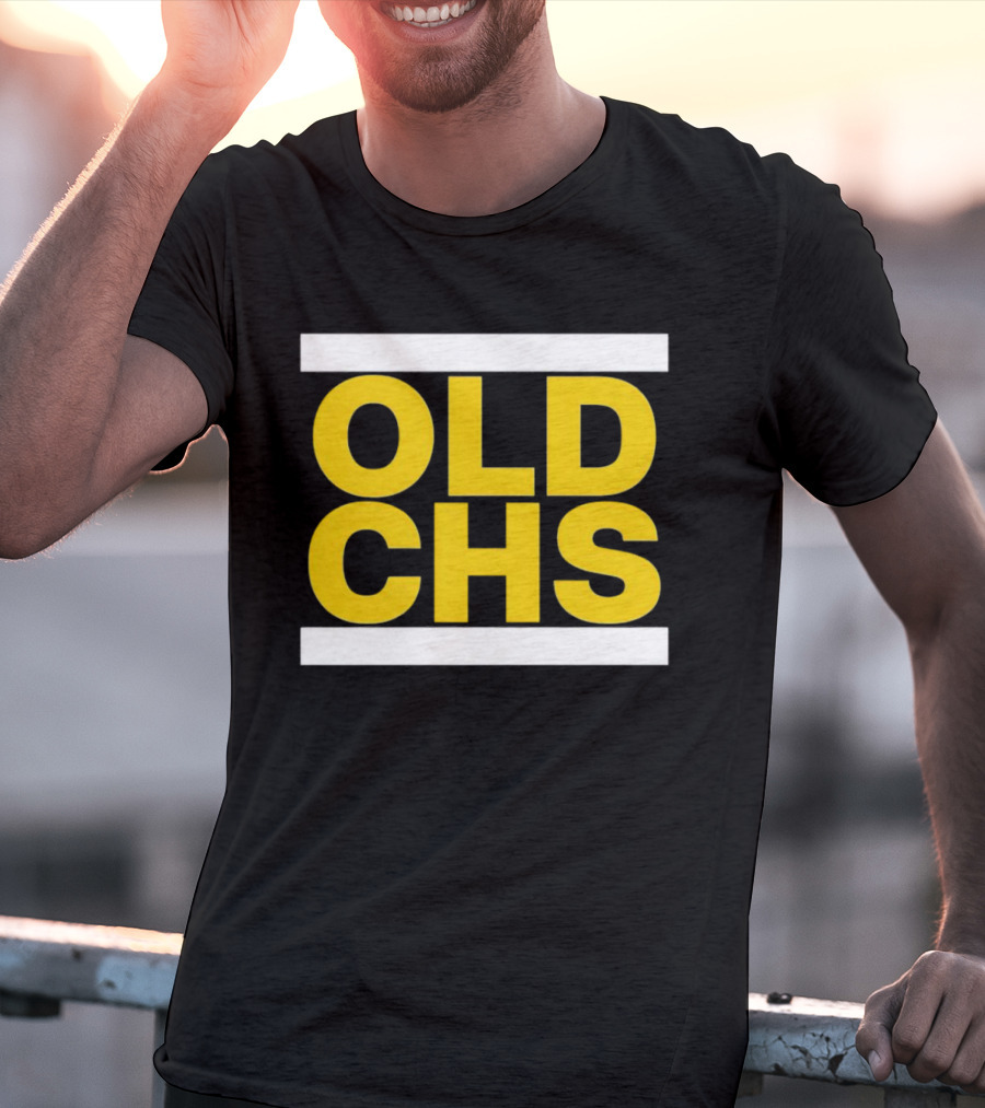Tigers Got Game Old CHS Yellow Block Letters T-Shirt