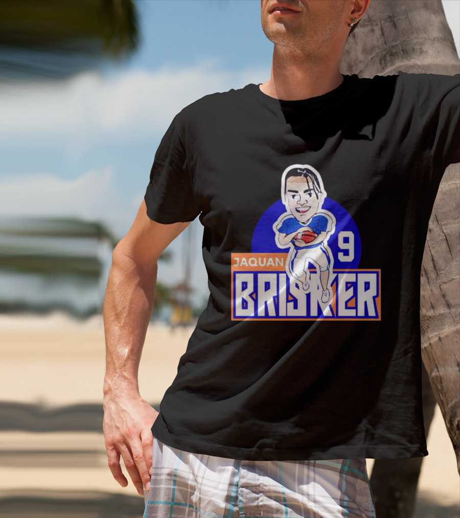 Jaquan Brisker 9 Football Caricature T-Shirt