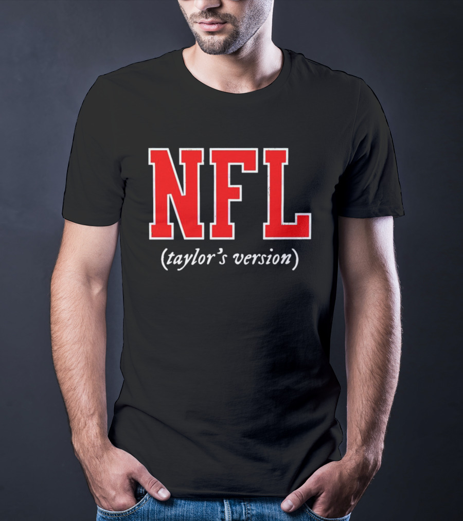 NFL Taylor’s Version Play On Classic Sports And Music Themes T-Shirt
