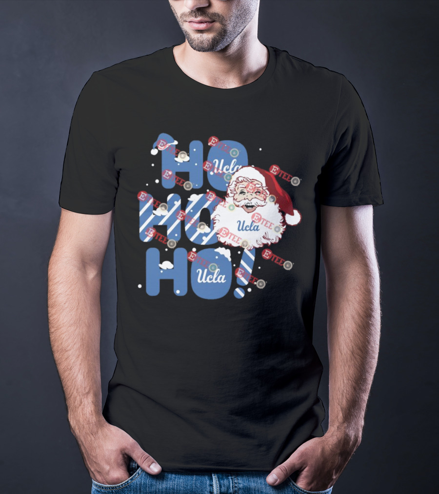 UCLA Ho Ho Ho Santa Claus Christmas T-Shirt