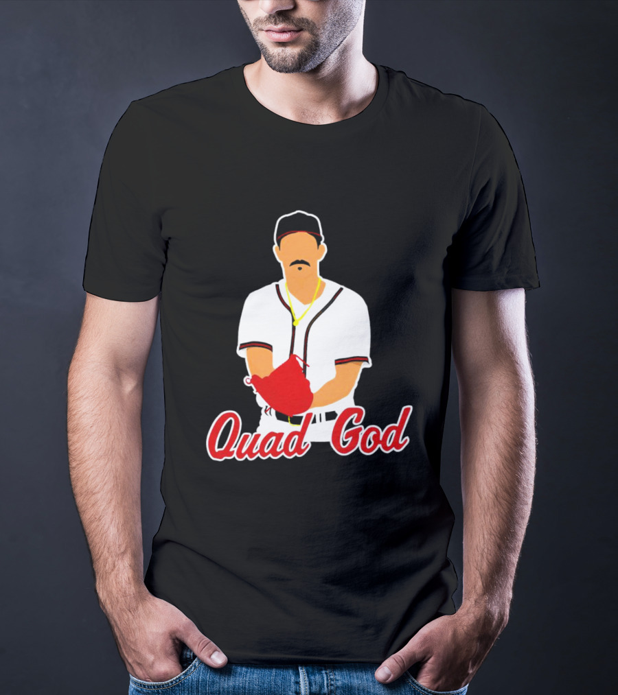 Quad God Spencer Strider Atlanta Baseball T-Shirt