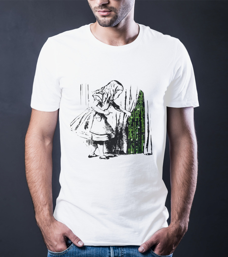 Alice Enters The Matrix New World T-Shirt