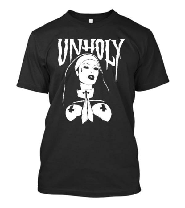 UNHOLY Nun Gothic Iconography T-Shirt