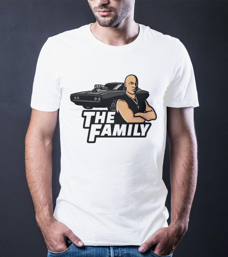 Dominic Toretto The Family Car Muscle T-Shirt