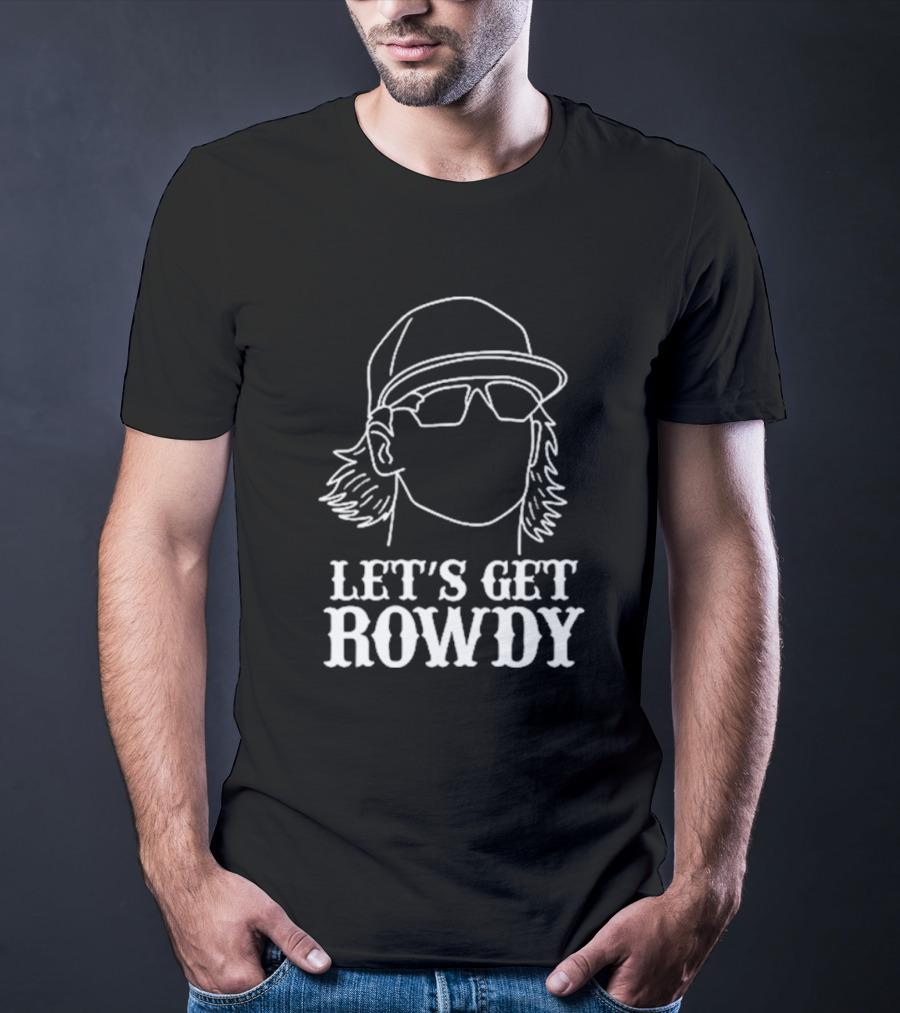 Mississippi State Let's Get Rowdy Rowdey Jordan T-Shirt