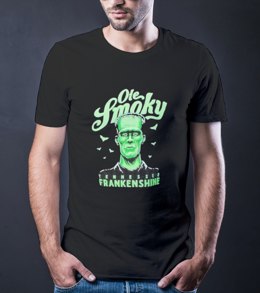 Ole Smoky Tennessee Frankenshine Green Monster T-Shirt