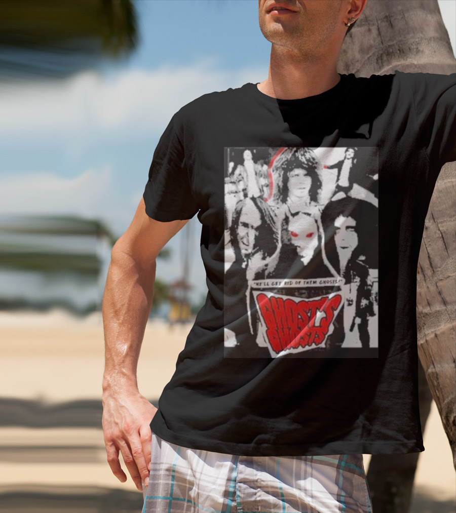 Ghost's Ghosts We'll Get Rid Of Them Ghosts Halloween T-Shirt