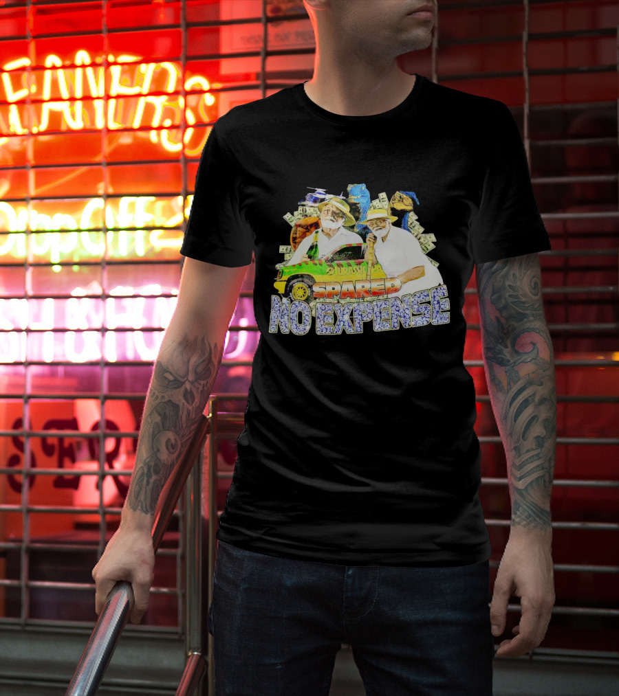 Jurassic Park Spared No Expense Dinosaur Adventure T-Shirt