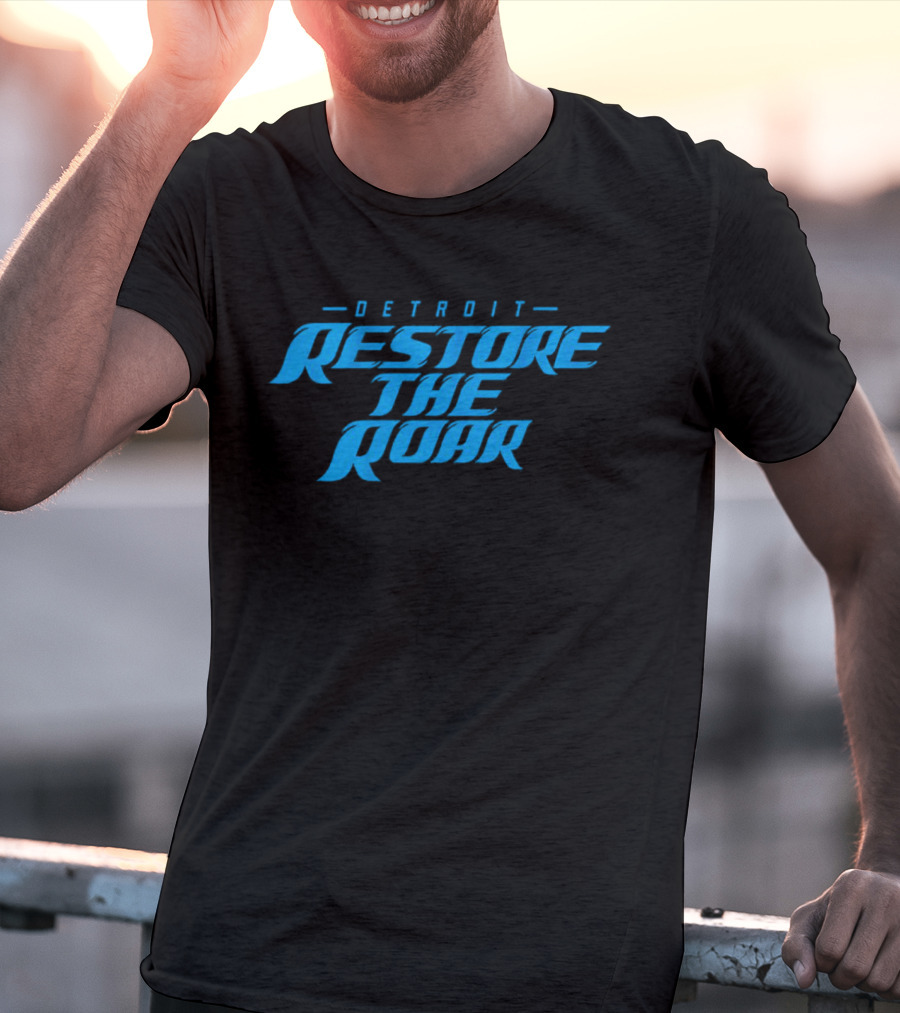 Detroit Restore The Roar T-Shirt