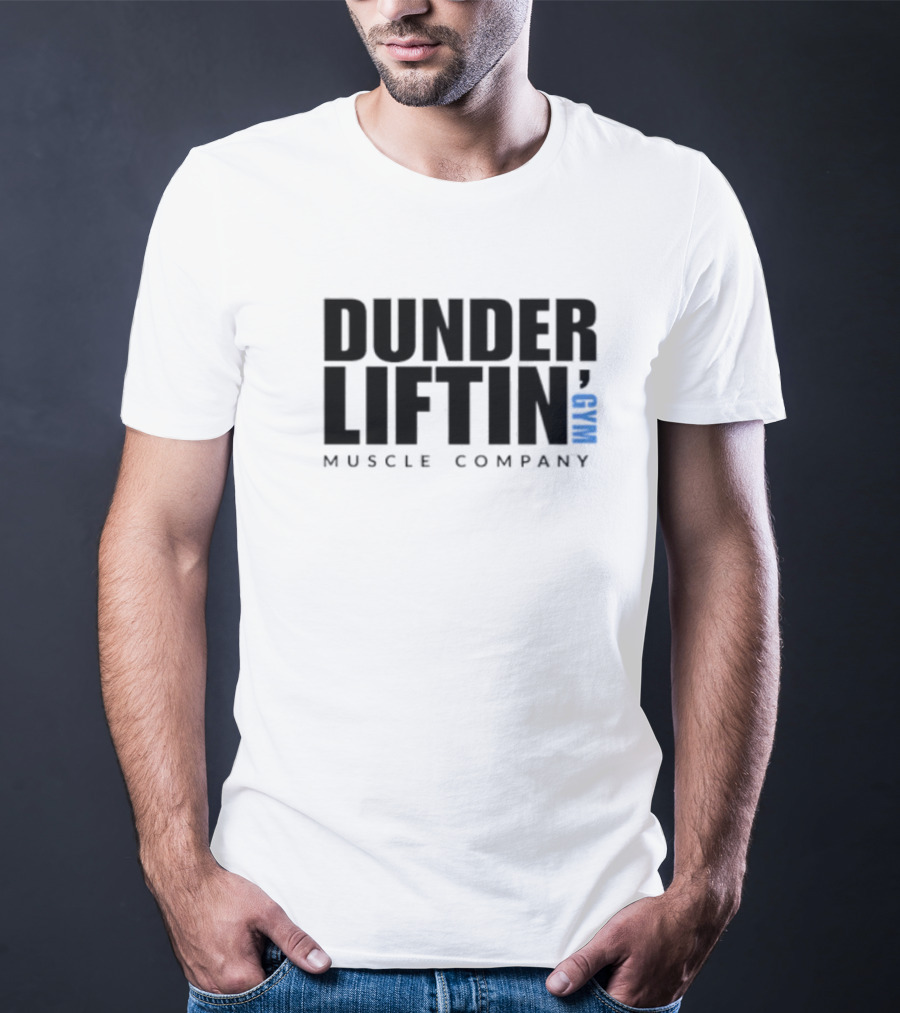 Dunder Liftin Muscle Company Gym T-Shirt