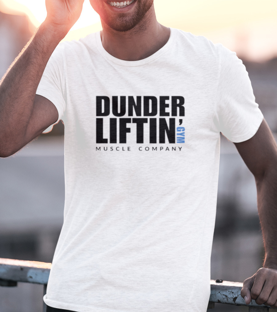 Dunder Liftin Muscle Company Gym T-Shirt