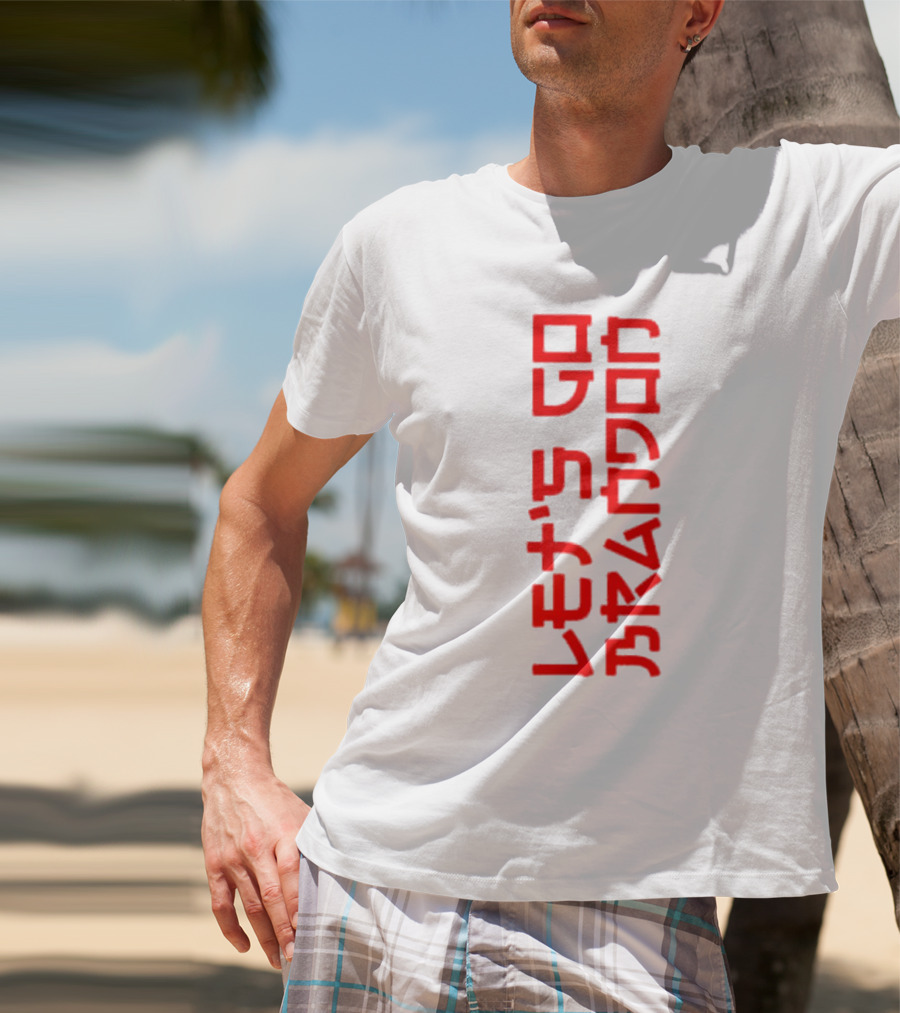 Let’s Go Brandon Japanese Language T-Shirt