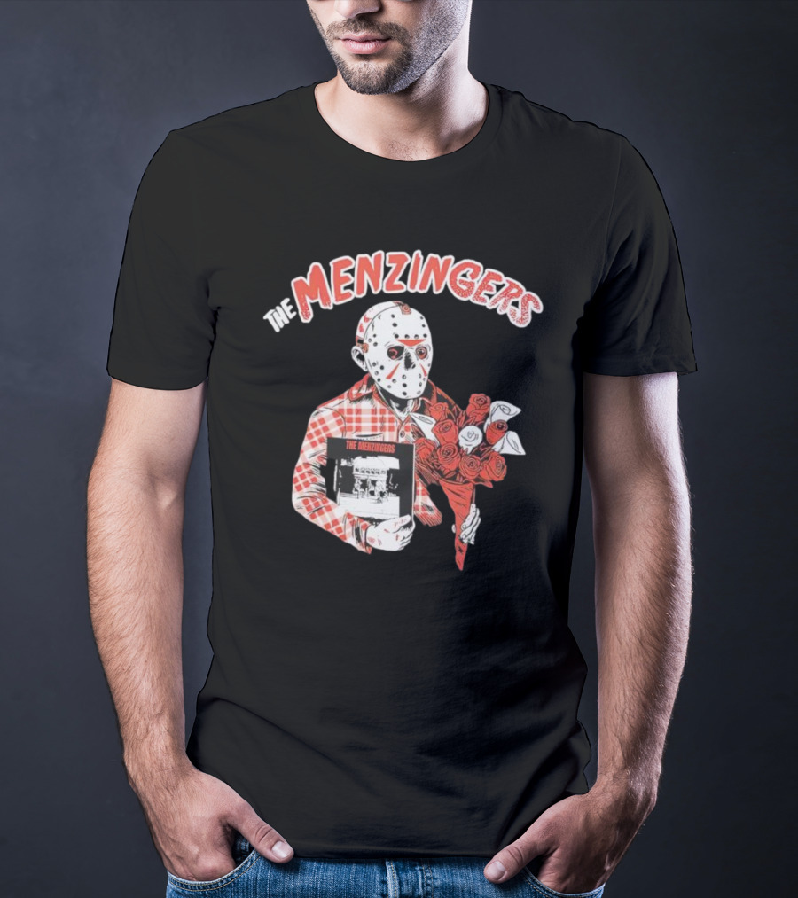 The Menzingers Hockey Mask Roses Album T-Shirt