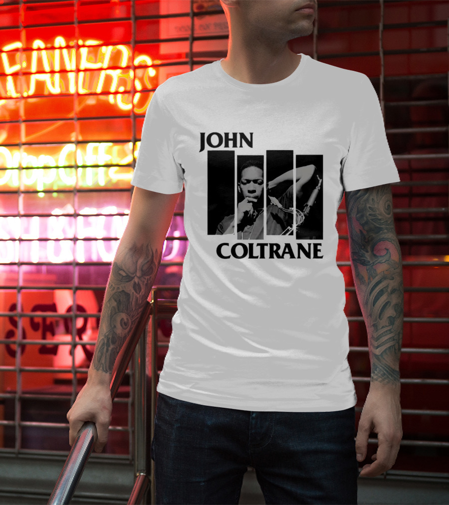 John Coltrane Iconic Saxophonist T-Shirt