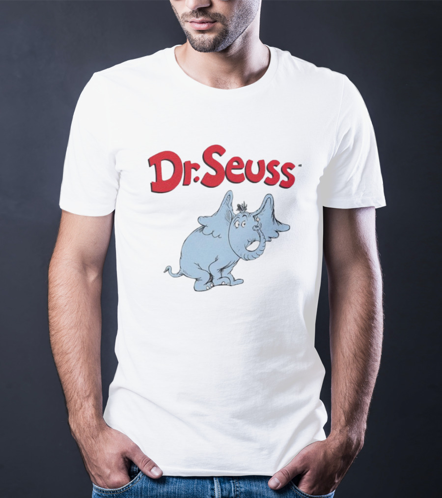 Dr. Seuss Horton Blue Elephant Classic T-Shirt