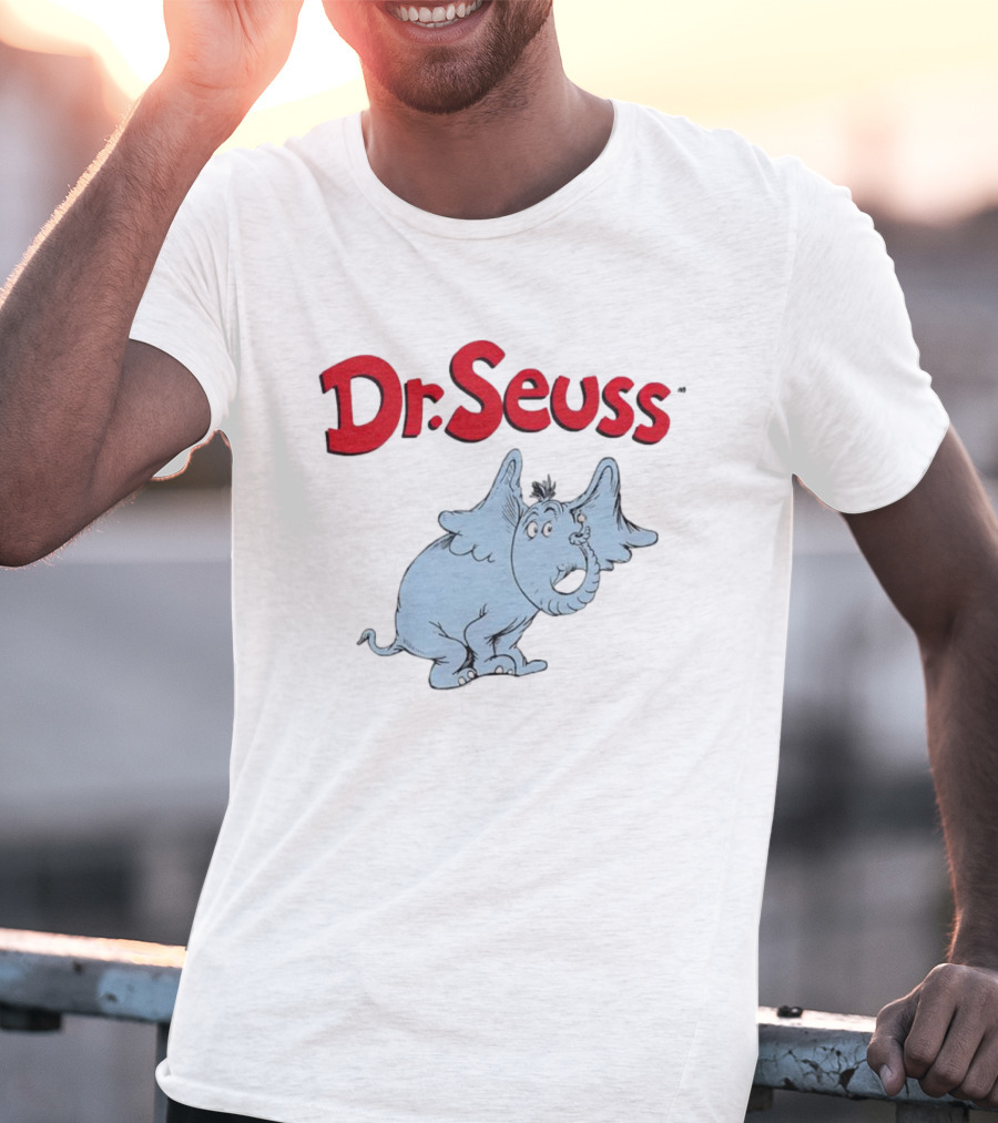 Dr. Seuss Horton Blue Elephant Classic T-Shirt