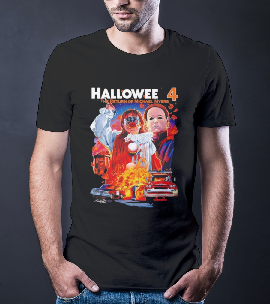 Halloween 4 The Return Of Michael Myers Cold Blood T-Shirt
