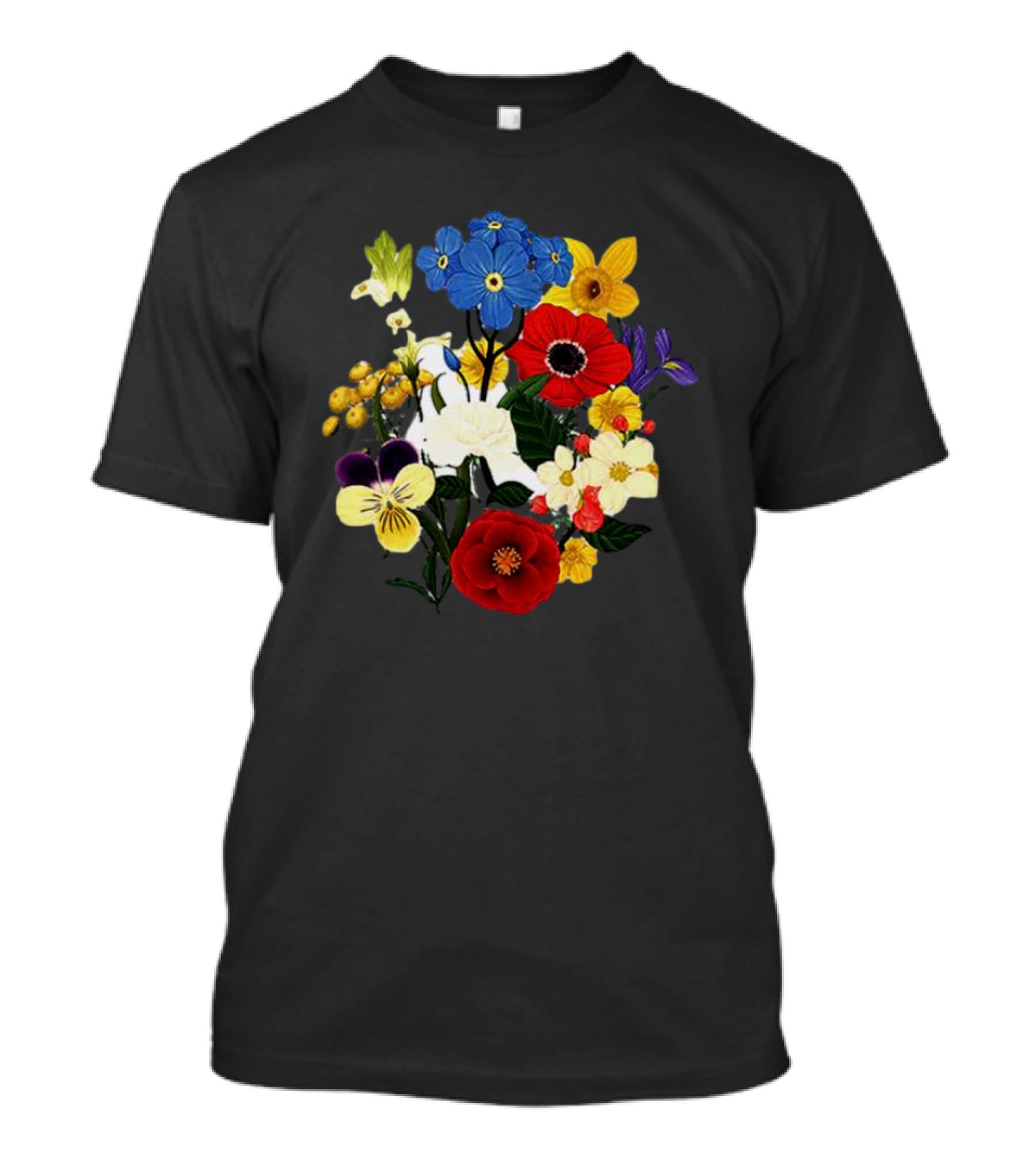 Sam Smith Vibrant Floral Bouquet T-Shirt