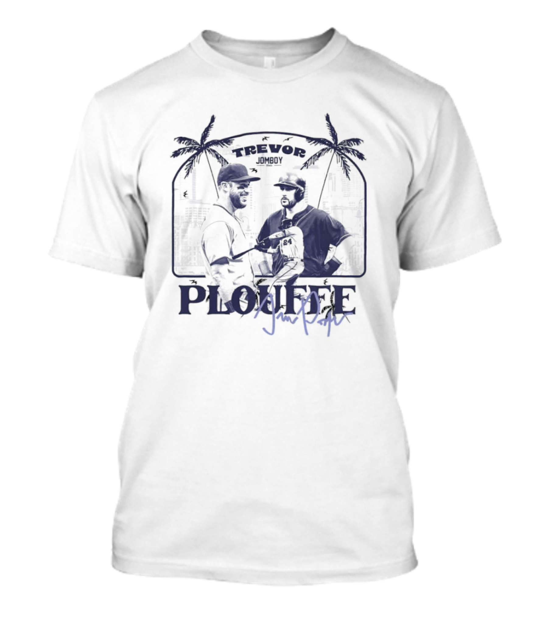 Trevor Plouffe Jomboy Baseball Palms T-Shirt