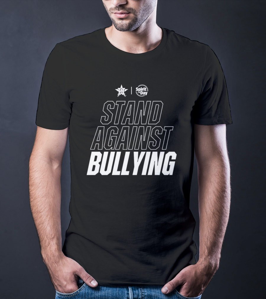 Houston Astros Spirit Day Stand Against Bullying T-Shirt
