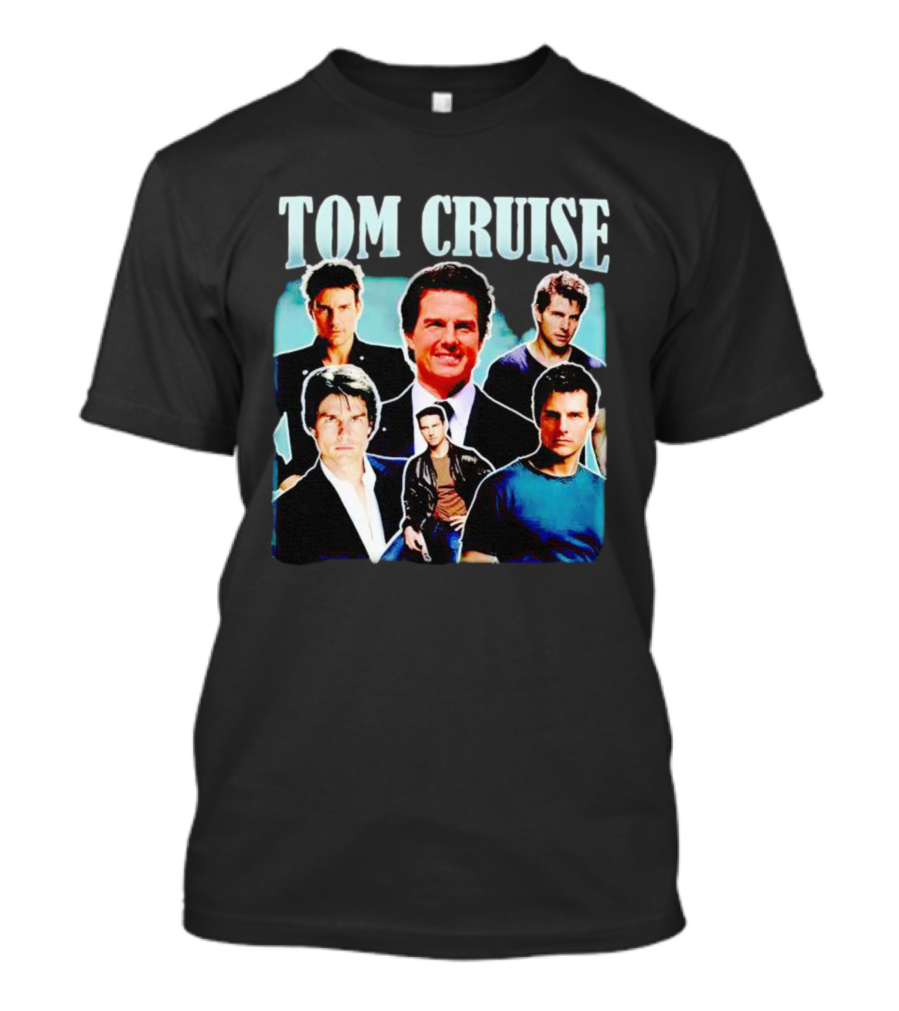 Tom Cruise Iconic Picture Collage Collection T-Shirt